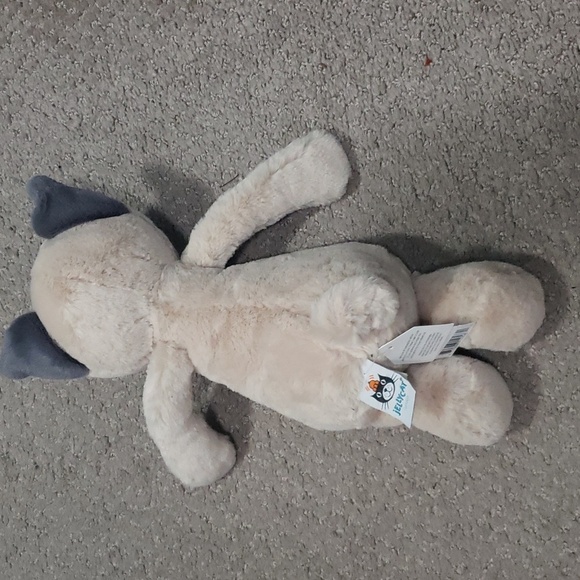 NWT Jellycat medium bashful pug RARE and RETIRED discontinued stuffed animal 12" - Picture 3 of 4